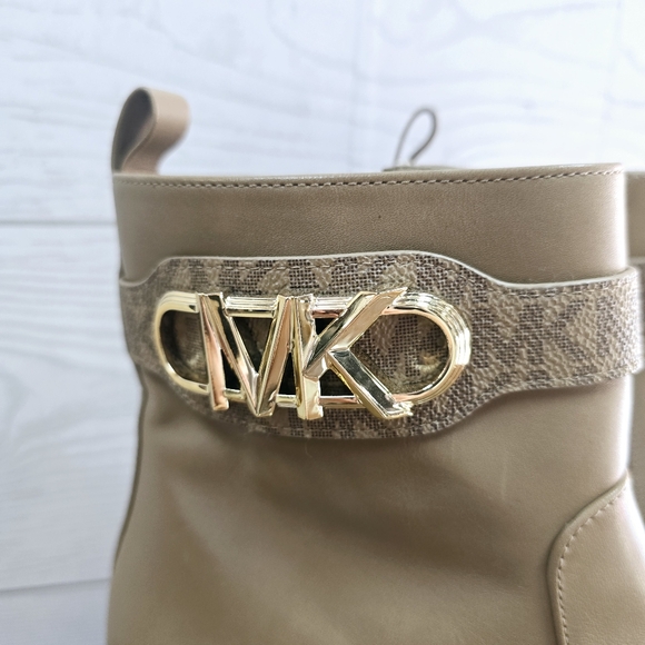 Michael Kors Parker Leather Booties - Picture 4 of 9